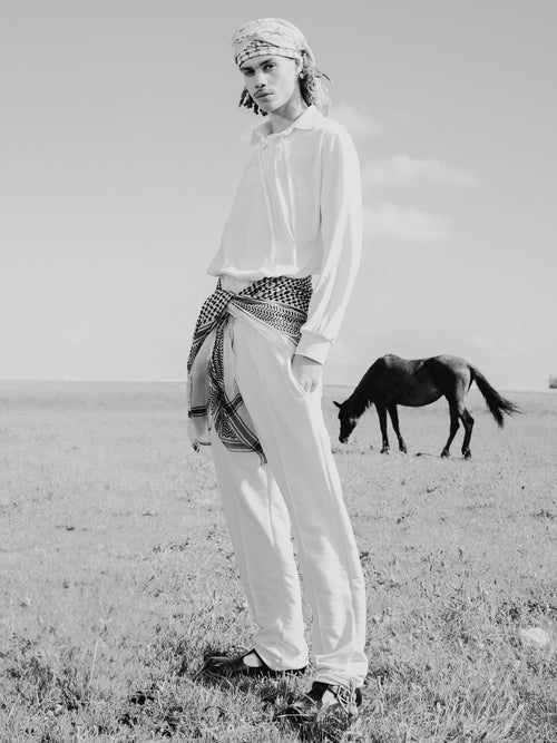 Full white sweatshirt