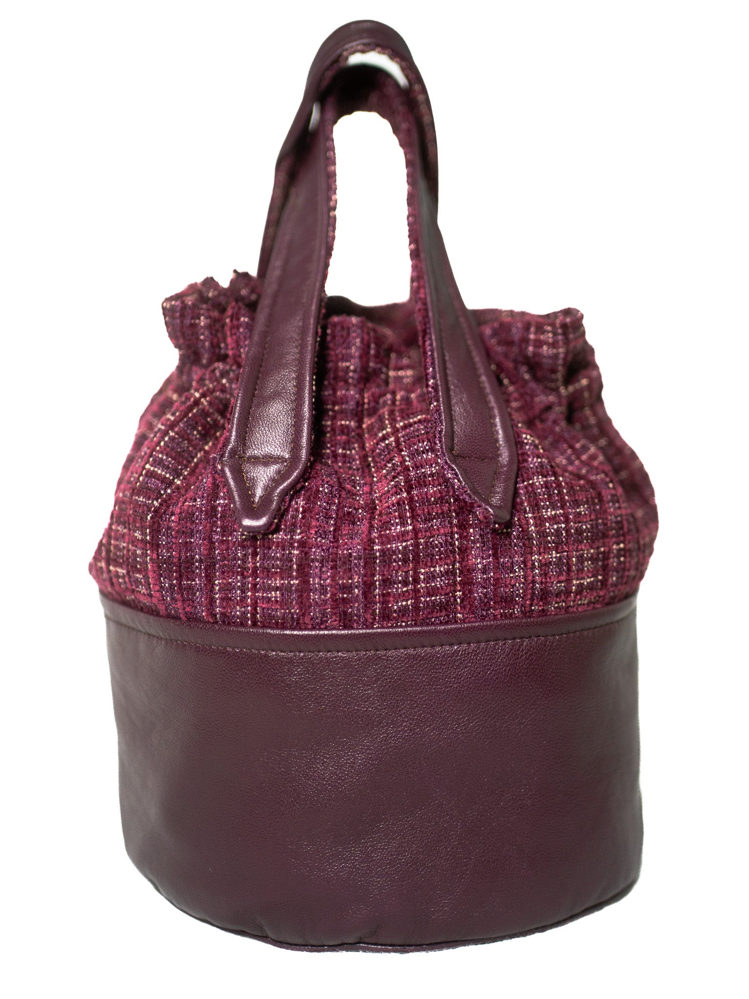 Burgundy bag